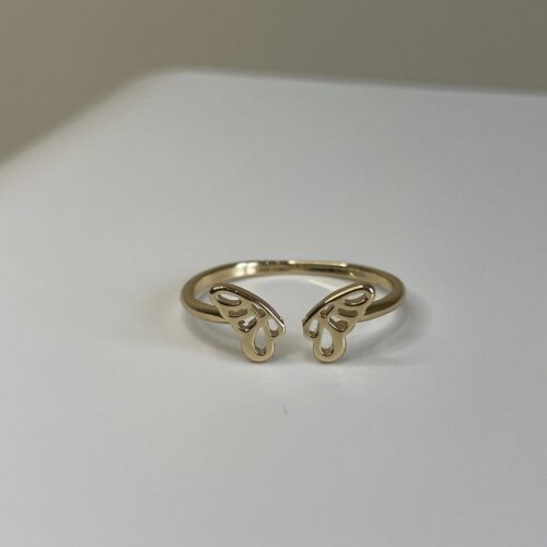 Butterfly wing ring
