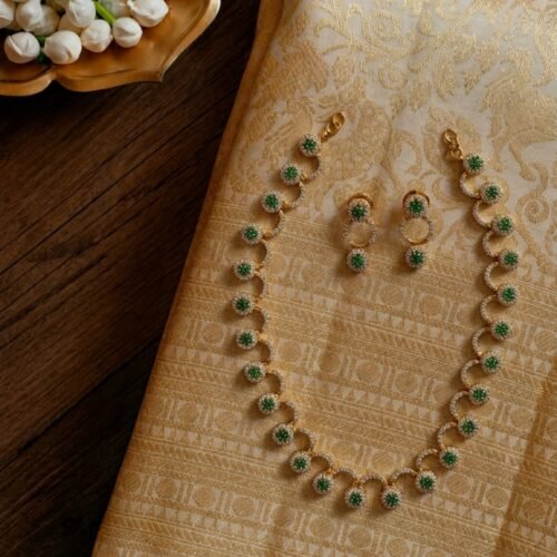 AD Stone Antique Necklace
