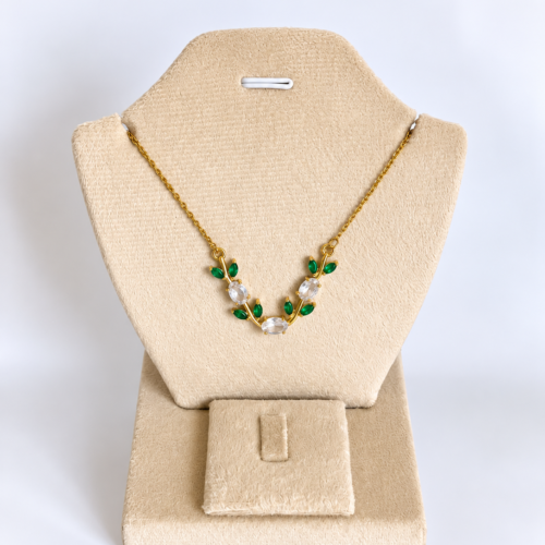Tulip Garden Crystal Necklace
