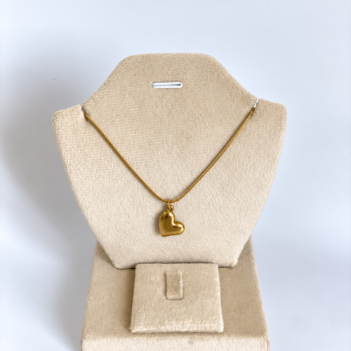 Heart Pendant Chain Necklace