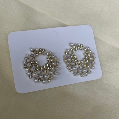 Pearl Wreath Earrings