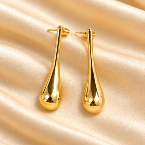 Liquid Teardrop Earrings